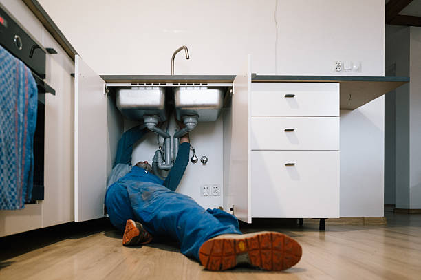 Professional Leak Detection technician working in Whitehall, OH